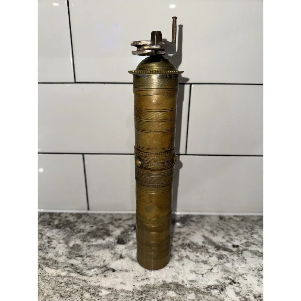 Nuri Sengul coffee grinder vintage brass